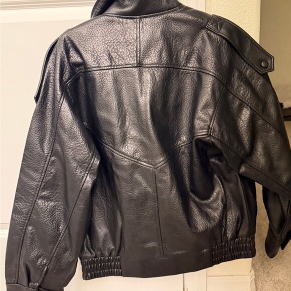 Zara Faux Leather Jacket - Picture 5 of 5